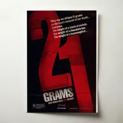 21 Grams (2003) Fine Art Movie Poster