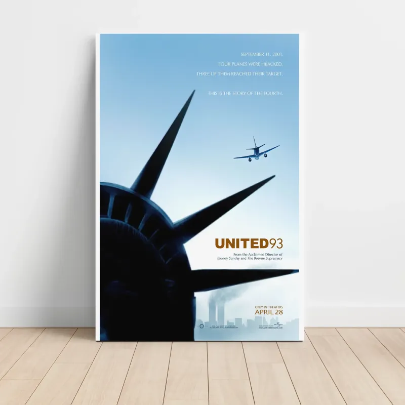 United 93 (2006) Fine Art Movie Poster