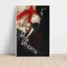 V for Vendetta (2005) Fine Art Movie Poster (Design 2)