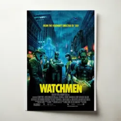 Watchmen (2009) Fine Art Movie Poster