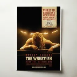 The Wrestler (2008) Fine Art Movie Poster