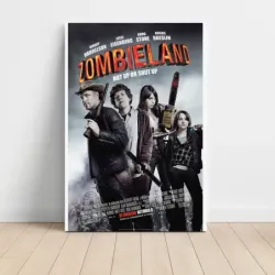 Zombieland (2009) Fine Art Movie Poster