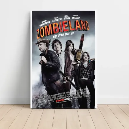 Zombieland (2009) Fine Art Movie Poster