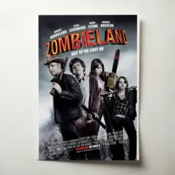 Zombieland (2009) Fine Art Movie Poster