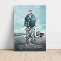 A Man Called Ove (2015) Fine Art Movie Poster