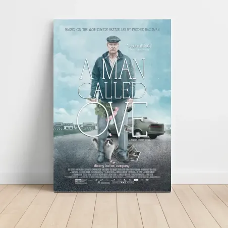 A Man Called Ove (2015) Fine Art Movie Poster