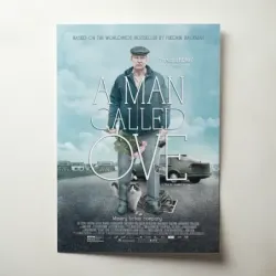 A Man Called Ove (2015) Fine Art Movie Poster
