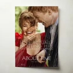 About Time (2013) Fine Art Movie Poster