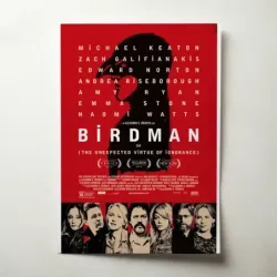 Birdman (2014) Fine Art Movie Poster