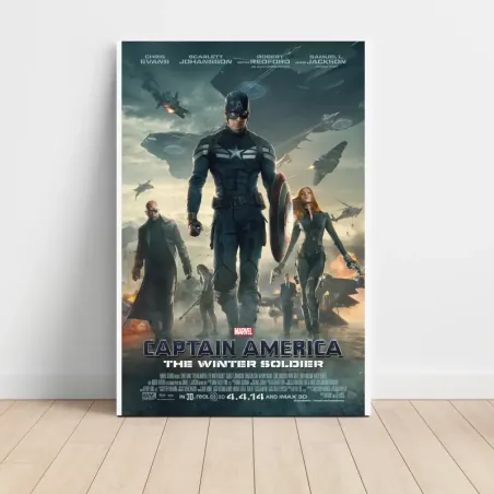 Captain America: The Winter Soldier (2014) Fine Art Movie Poster