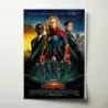 Captain Marvel (2019) Fine Art Movie Poster