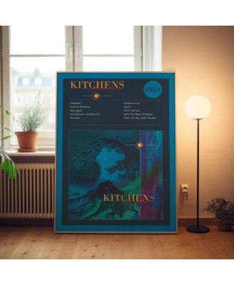Kitchens Of Distinction – Strange Free World Fine Art Album Poster