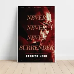 Darkest Hour (2017) Fine Art Movie Poster