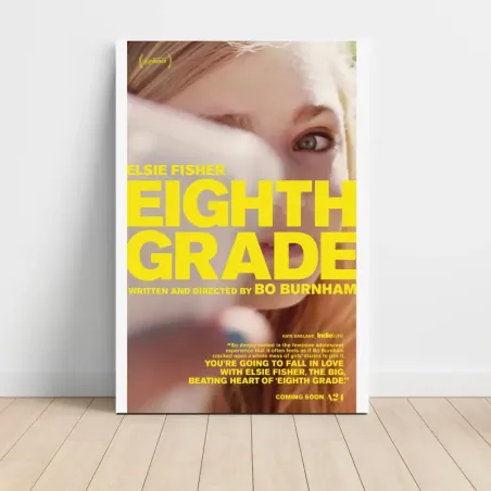 Eighth Grade (2018) Fine Art Movie Poster