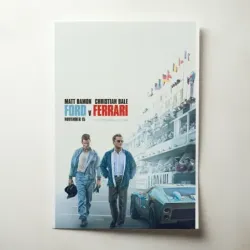 Le Mans '66 (2019) Fine Art Movie Poster