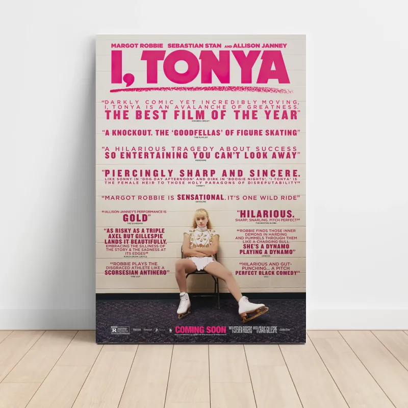 I, Tonya (2017) Fine Art Movie Poster