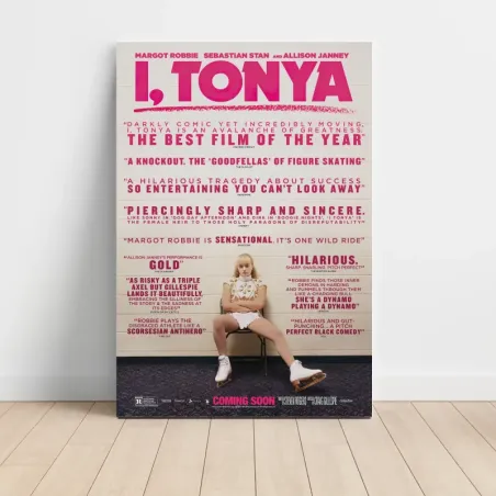 I, Tonya (2017) Fine Art Movie Poster