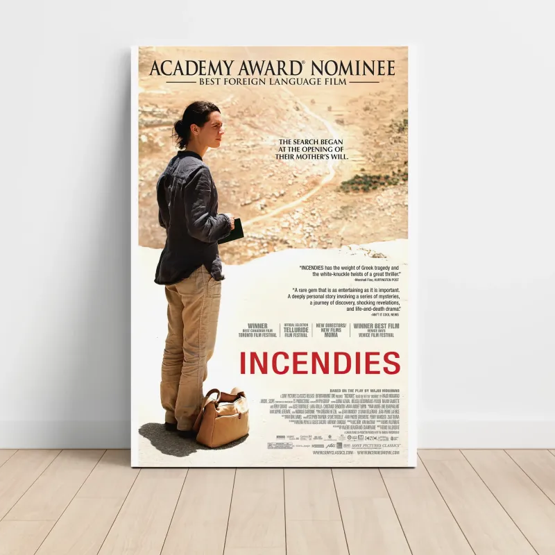 Incendies (2010) Fine Art Movie Poster
