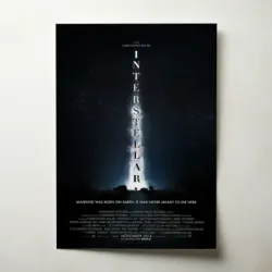 Interstellar (2014) Fine Art Movie Poster