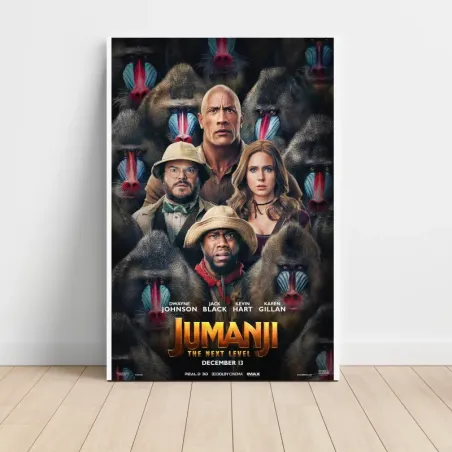 Jumanji: The Next Level (2019) Fine Art Movie Poster