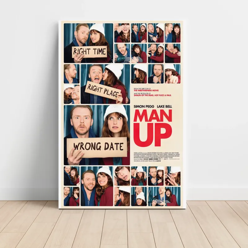 Man Up (2015) Fine Art Movie Poster
