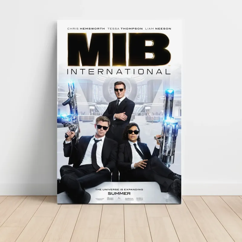 Men in Black: International (2019) Fine Art Movie Poster