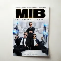Men in Black: International (2019) Fine Art Movie Poster