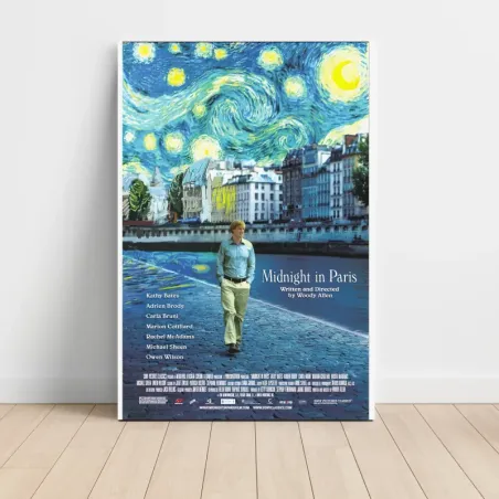 Midnight in Paris (2011) Fine Art Movie Poster