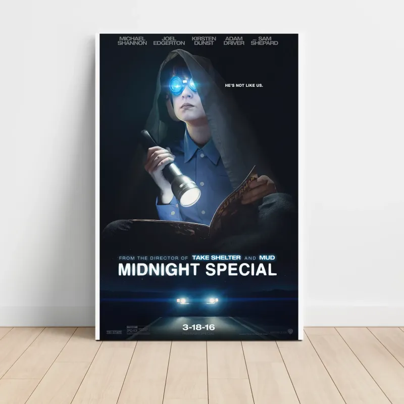 Midnight Special (2016) Fine Art Movie Poster