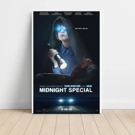 Midnight Special (2016) Fine Art Movie Poster
