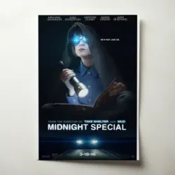 Midnight Special (2016) Fine Art Movie Poster
