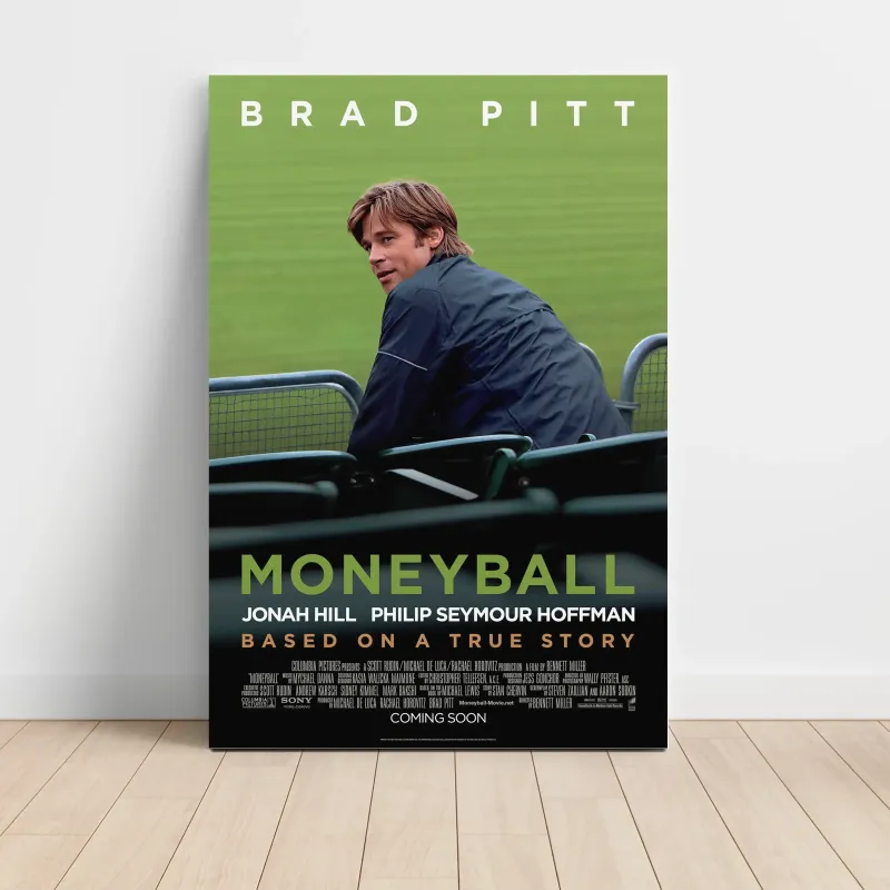 Moneyball (2011) Fine Art Movie Poster
