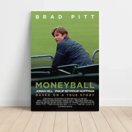 Moneyball (2011) Fine Art Movie Poster
