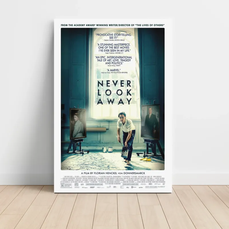 Never Look Away (2018) Fine Art Movie Poster