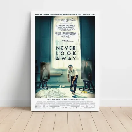 Never Look Away (2018) Fine Art Movie Poster
