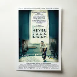 Never Look Away (2018) Fine Art Movie Poster