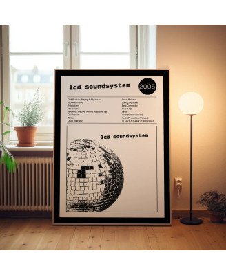 LCD Soundsystem – LCD Soundsystem Fine Art Album Poster