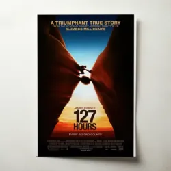 127 Hours (2010) Fine Art Movie Poster