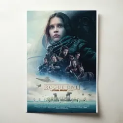 Rogue One: A Star Wars Story (2016) Fine Art Movie Poster