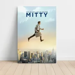 The Secret Life of Walter Mitty (2013) Fine Art Movie Poster
