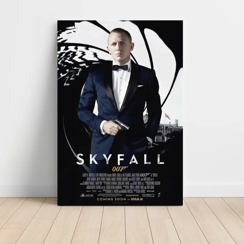 Skyfall (2012) Fine Art Movie Poster
