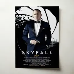 Skyfall (2012) Fine Art Movie Poster