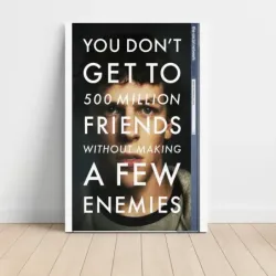 The Social Network (2010) Fine Art Movie Poster