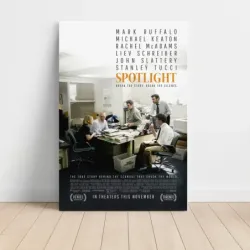 Spotlight (2015) Fine Art Movie Poster