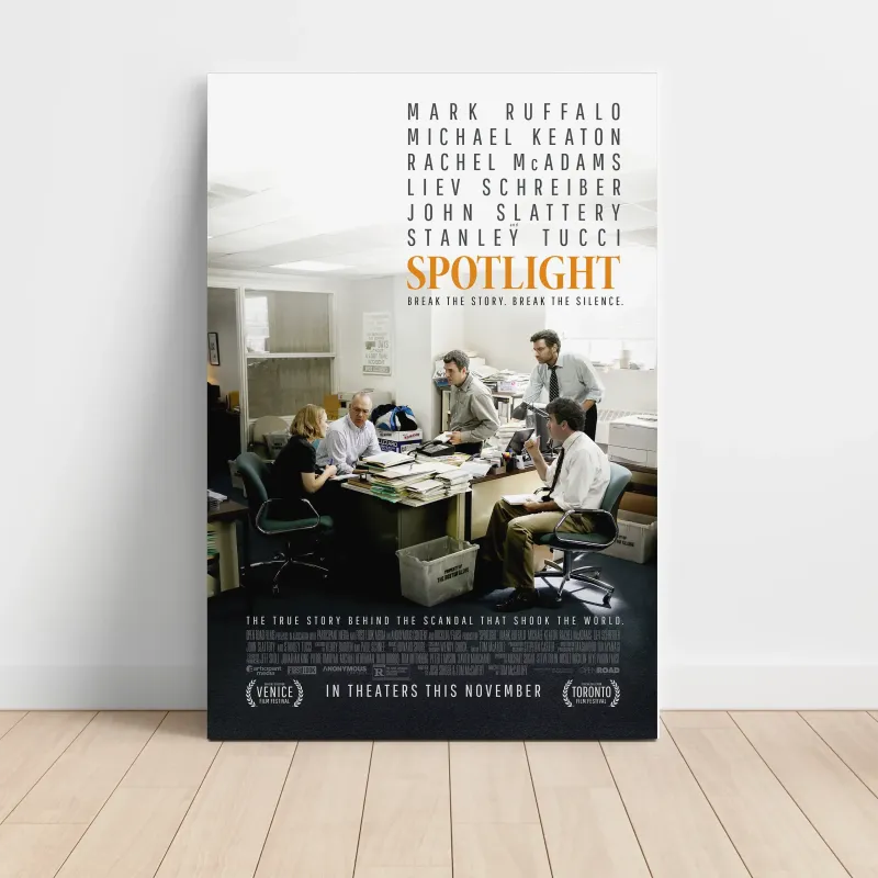 Spotlight (2015) Fine Art Movie Poster