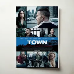 The Town (2010) Fine Art Movie Poster
