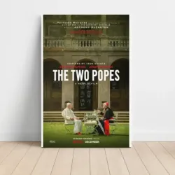 The Two Popes (2019) Fine Art Movie Poster