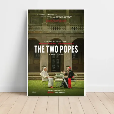 The Two Popes (2019) Fine Art Movie Poster
