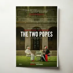 The Two Popes (2019) Fine Art Movie Poster
