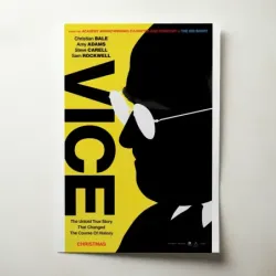 Vice (2018) Fine Art Movie Poster